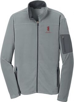 Port Authority Fleece Full-Zip Jacket, Frost Grey